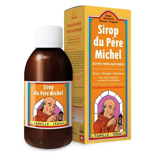 Xarope para dor de garganta Propos'Nature Padre Michel's 150ml