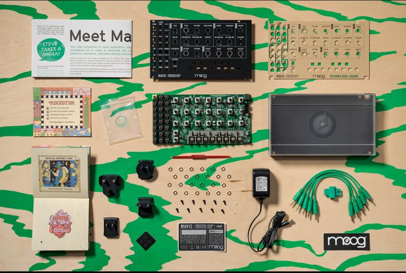 Moog - Mavis - Synthesizer - Compact - Analoge Synthesizer met Patchbare Modulaire Functies