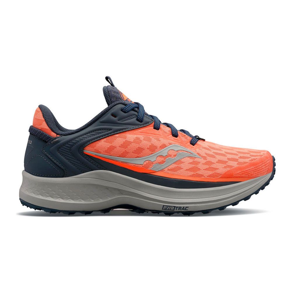 Saucony CANYON TR2 - Chaussures trail Femme sunstone/night