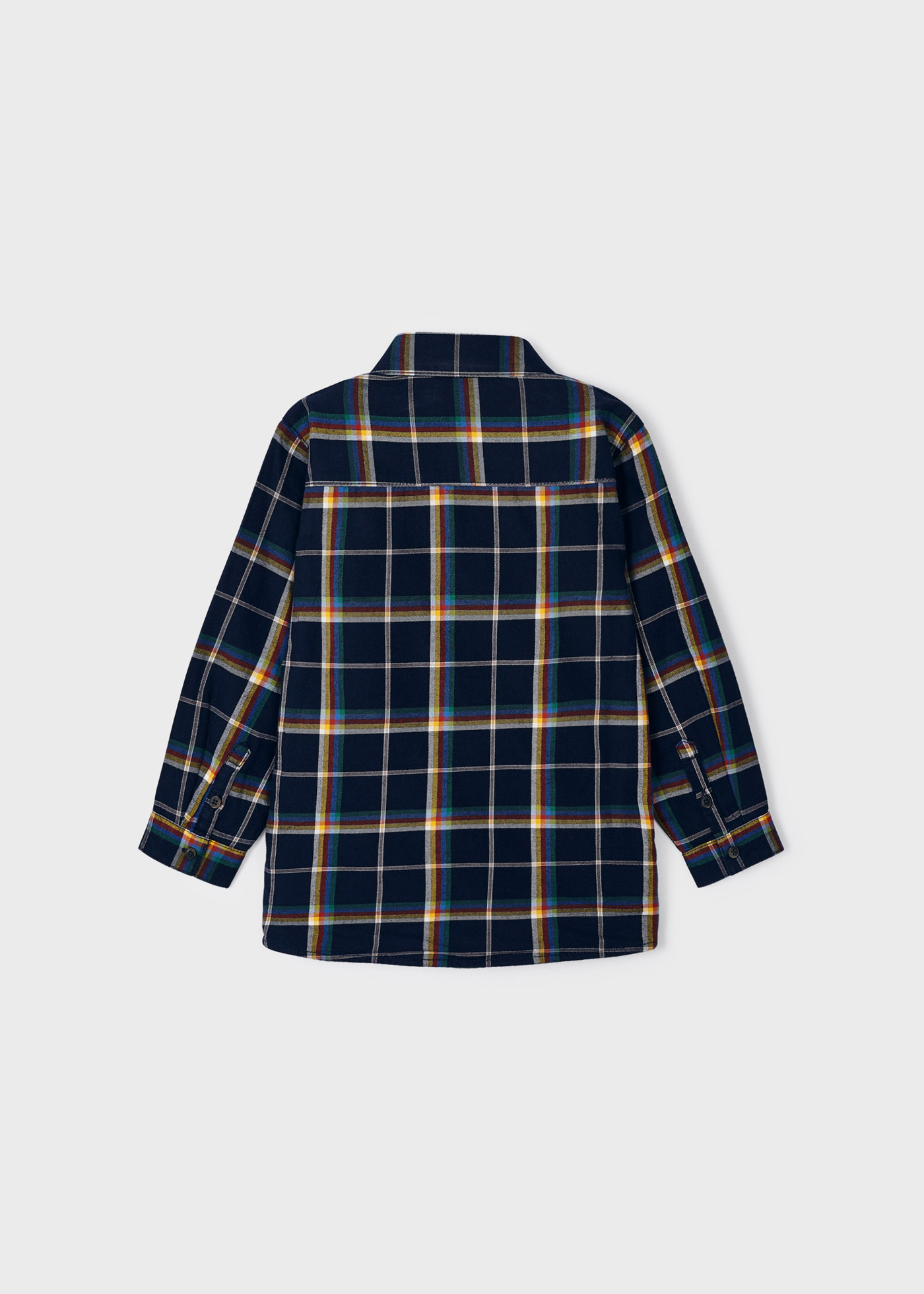 Sobretudo xadrez Better Cotton para meninos