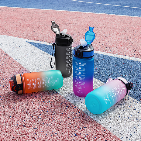 Motivationsflaske (550ml) – flere varianter - assorteret