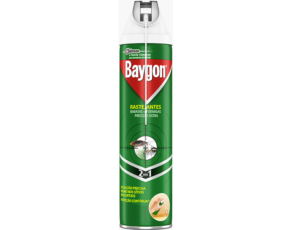 INSECTICIDA BAYGON RASTEJANTES COM APLICADOR 400ML