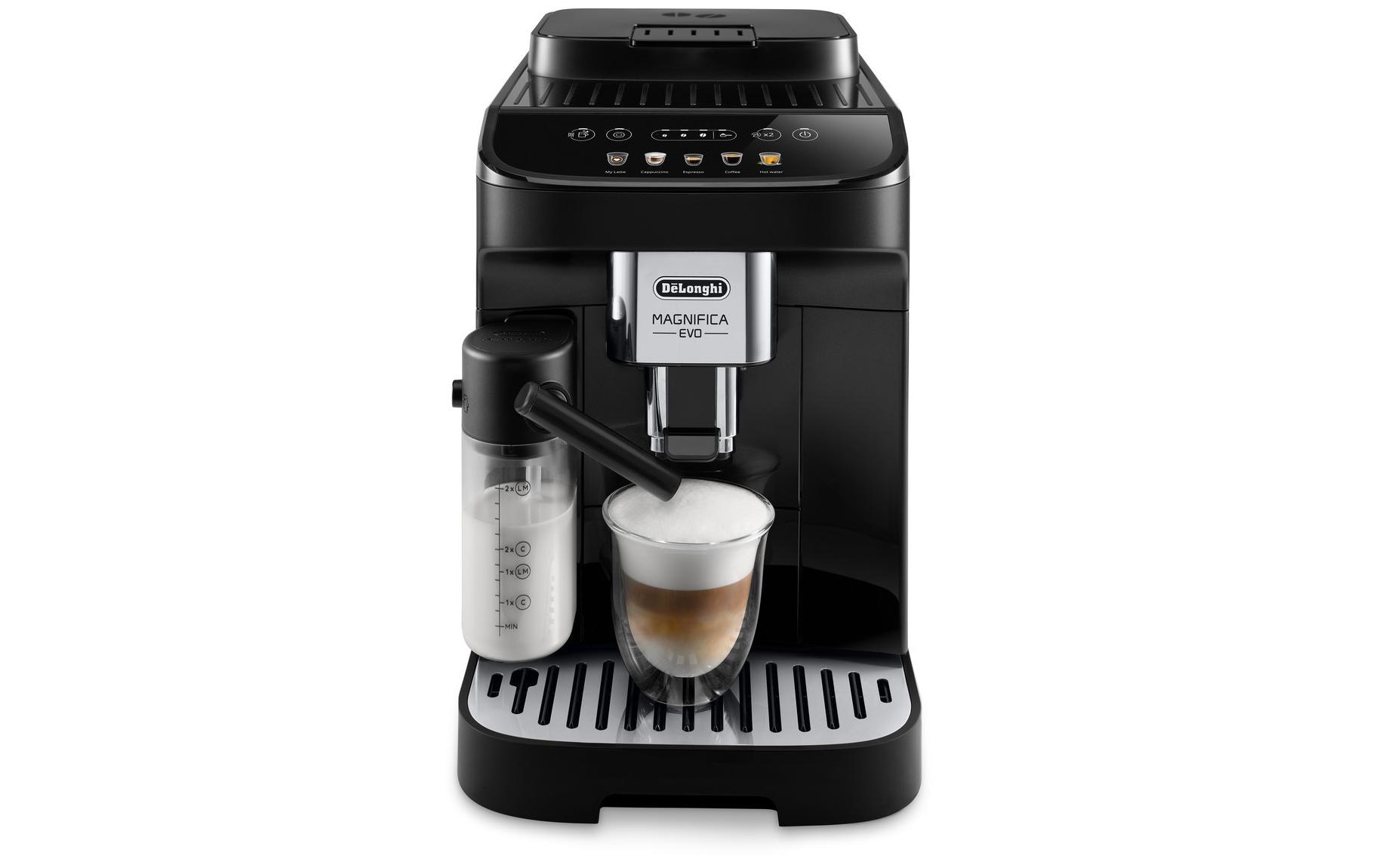 Kaffeevollautomat Magnifica Evo M ECAM290.61.B Schwarz<br>Vollautomat für Kaffeebohnen oder -pulver