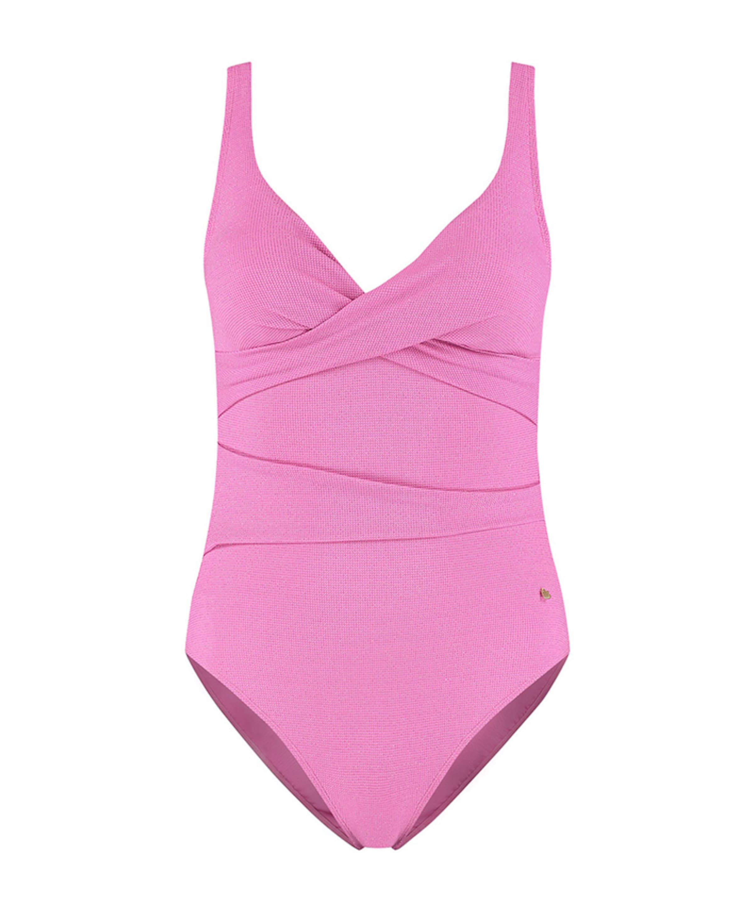 Beachlife Dames badpak roze