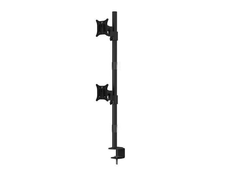 Multibrackets Tischhalterung Officeline Dual Vertical bis 8 Vertikale M VESA-Halterung für zwei Bildschirme