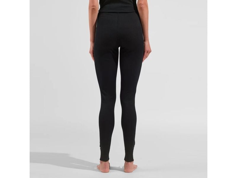 odlo Damen Funktionshose Active Warm, Schwarz - L Wärmende Damen-Funktionshose