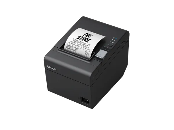Epson TM T20III - Kvitteringsprinter - termisk linje - Rulle (7,95 cm) - 203 x 203 dpi - op til 250 mm/sek. - USB 2.0, seriel - skærer - sort
