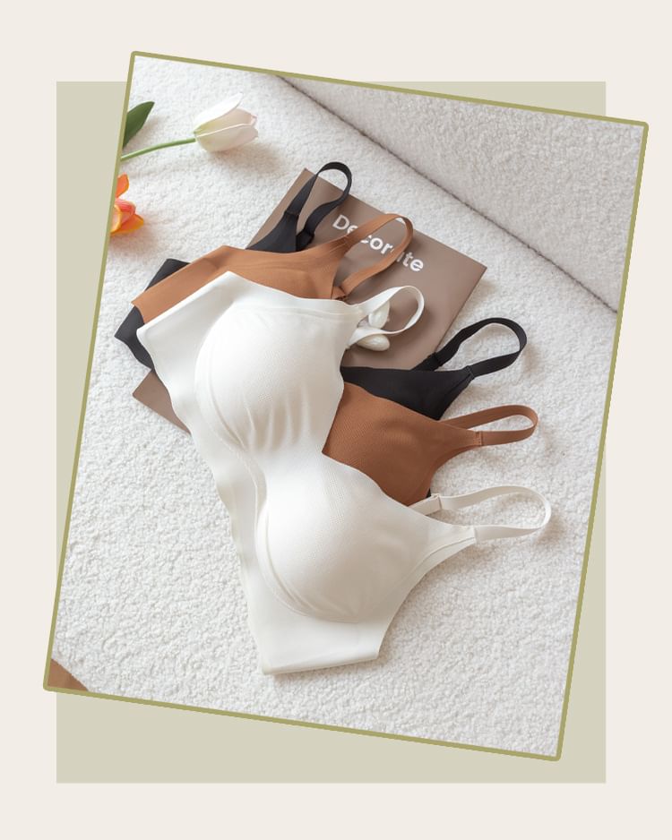 Yunlela - Naadloze bh/slip/set zonder beugel