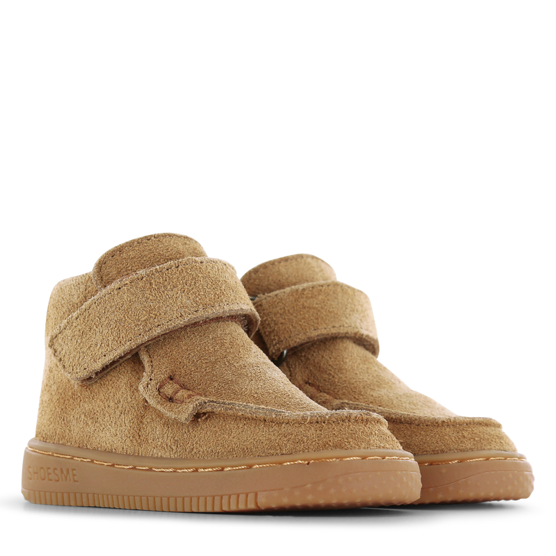 Shoesme cognac sneakertje Suède | Jongens schoenen