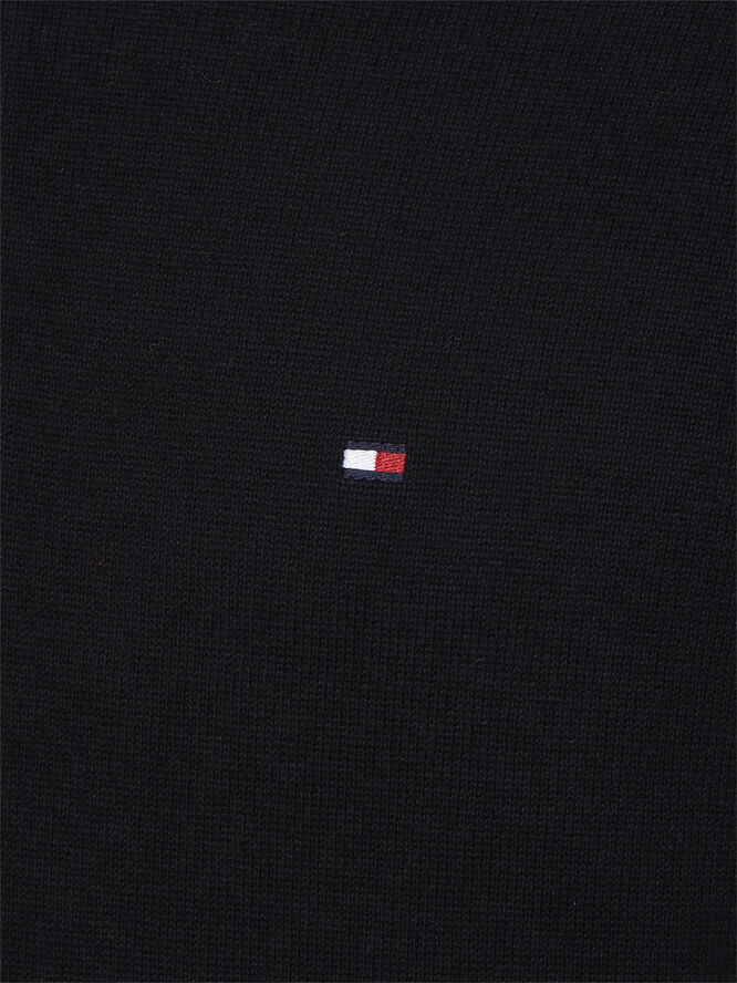 Tommy Hilfiger PIMA ORG CTN CASHMERE ZIP MOCK Bds