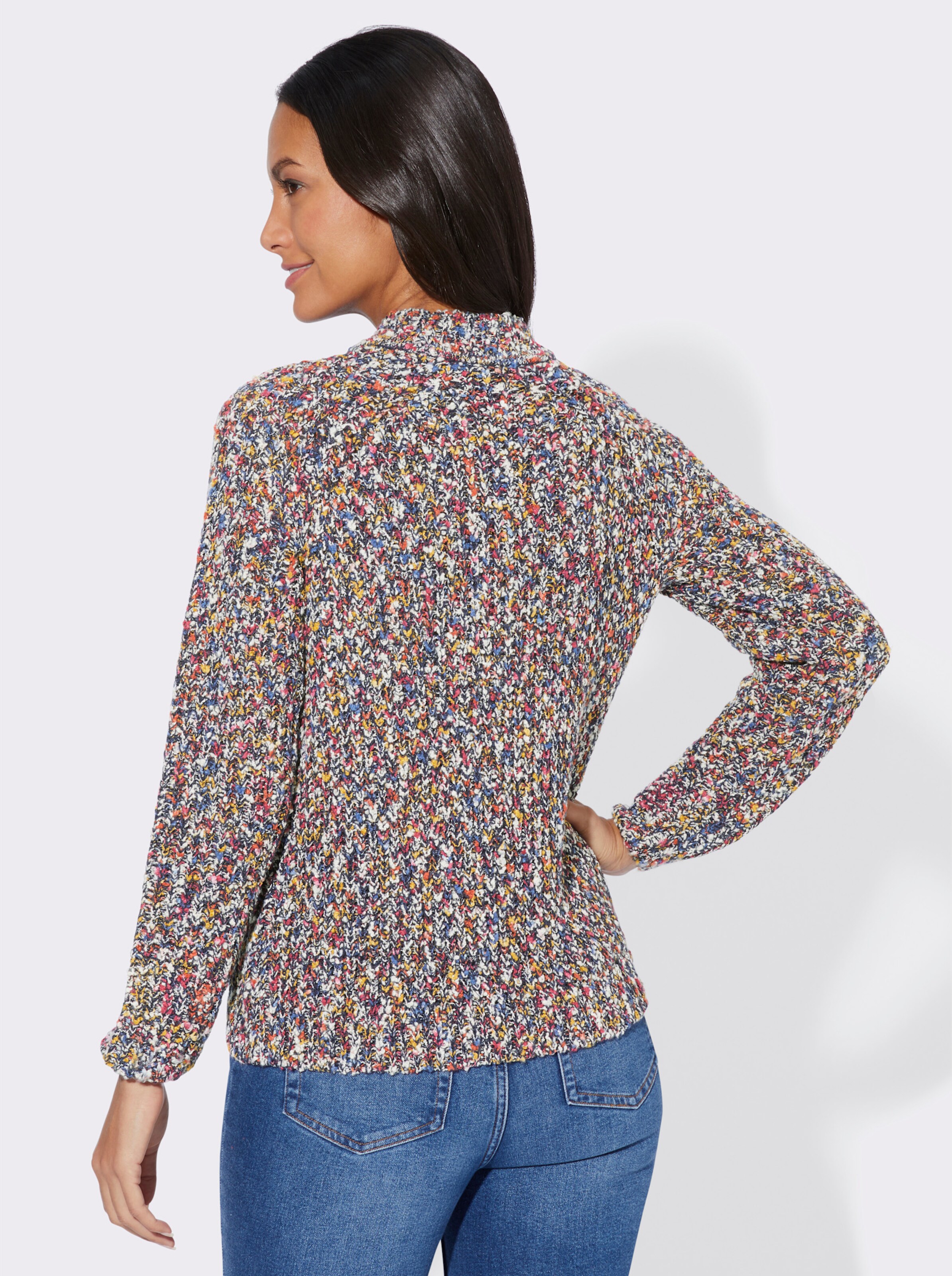 Stehkragenpullover