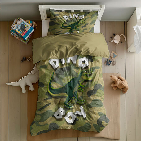 Dekbedovertrek Dino Army