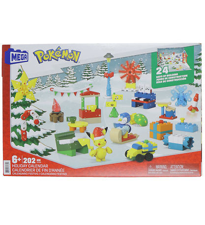 MEGA Pokémon Weihnachtskalender - 24 L Jahre
