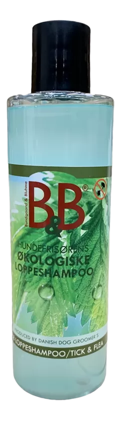 B&B loppeshampoo til hund - 250 ml.