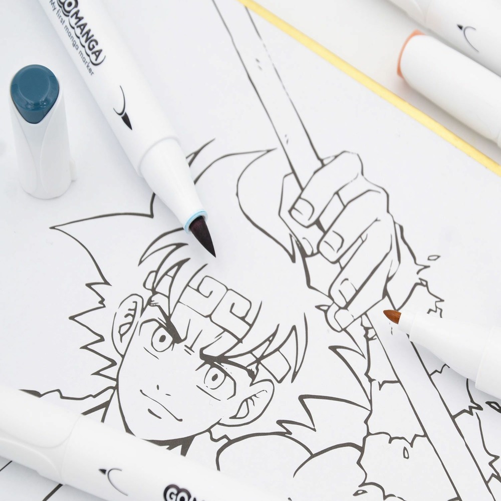 Kit de dessin my hero go manga - kyo