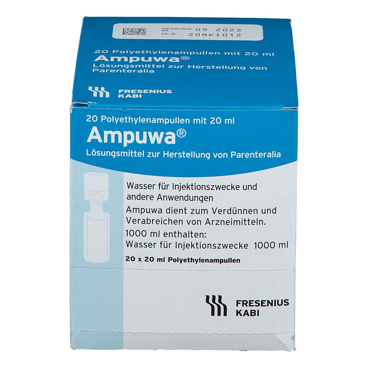 Ampuwa® Wasser für Injektionszwecke