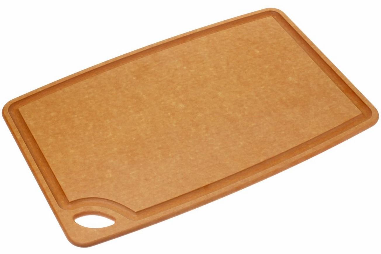 Sage snijplank HG3045, 45x30 cm, met sleuf, naturel