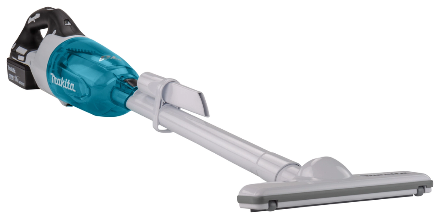 Makita DCL281RTWX 18V Li-Ion accu steelstofzuiger wit set (1x 5,0Ah) - 1500l/min - koolborstelloos
