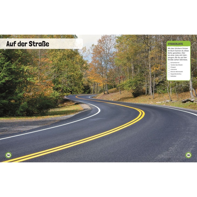 Stickerlexikon - Fahrzeuge - Mit über 600 Stickern