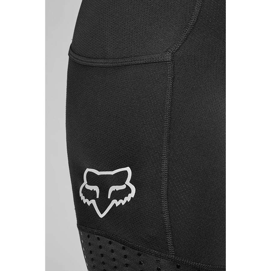 Fox Tecbase Onder Fietsbroek Kort met Bretels Zwart Heren