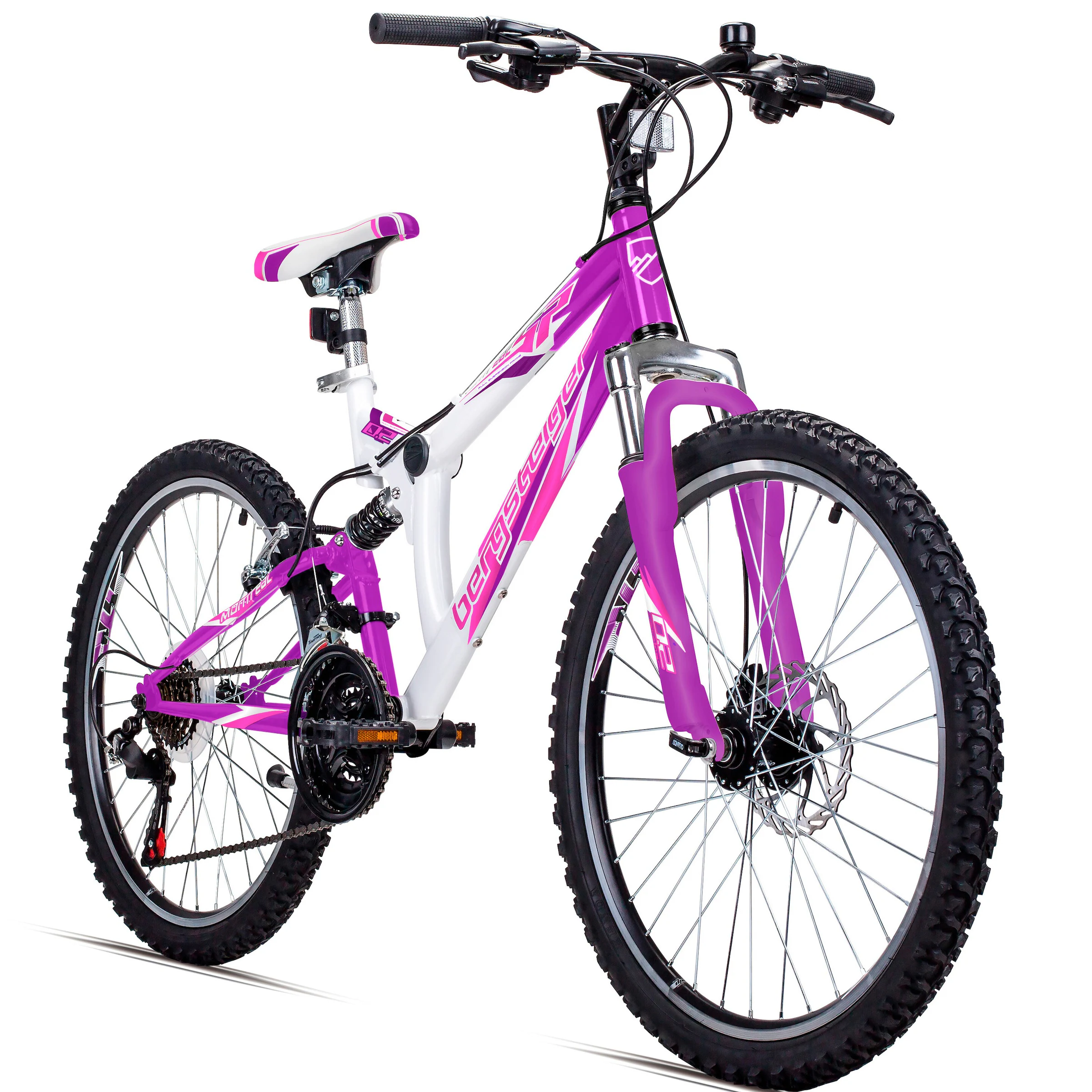 Bergsteiger Mountainbike Montreal 24 Zoll | violett