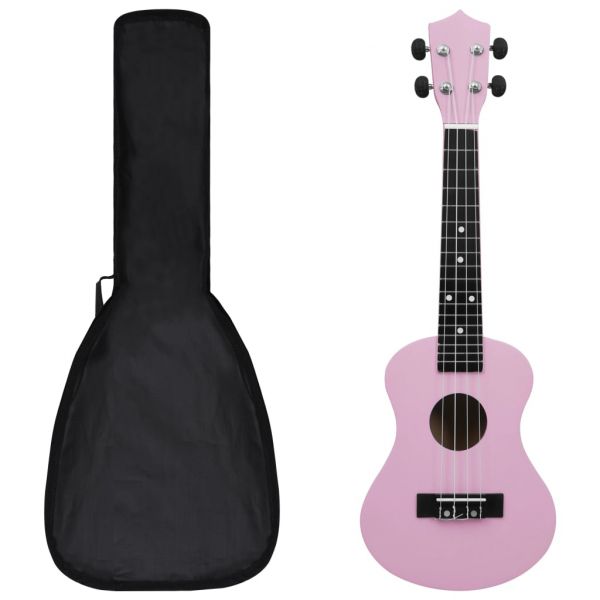 Conjunto Ukulele Soprano Infantil com Saco 23