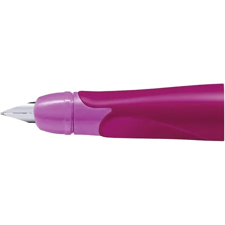 Rechtshänder-Griffstück für ergonomischen Schulfüller mit Anfänger-Feder A - STABILO EASYbirdy in beere/pink