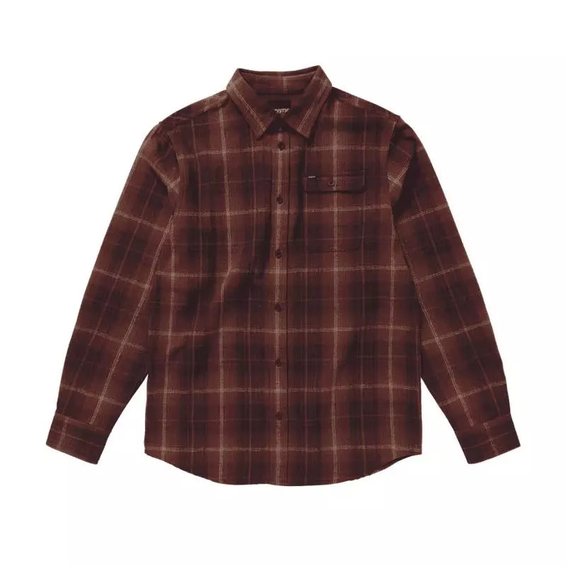 Chemise MYSTIC The Check Shirt Red