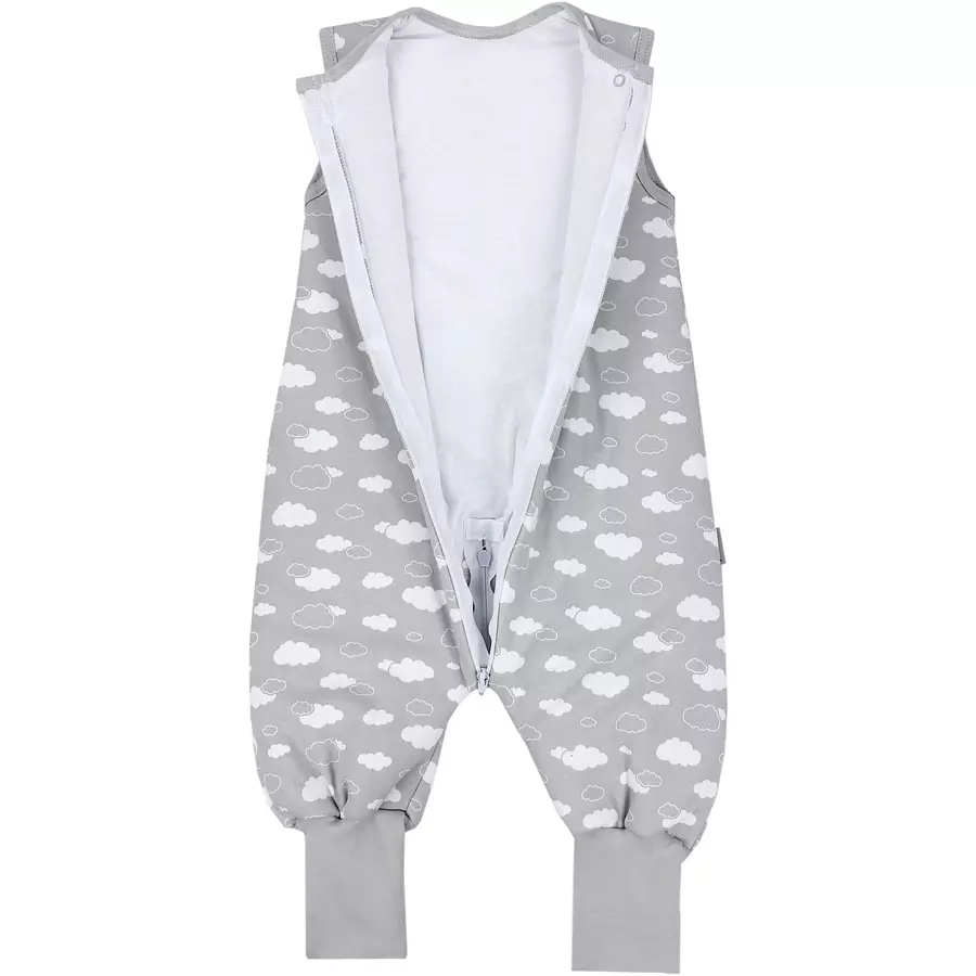 TupTam Winter Babyschlafsack mit Beinen 2,5 Tog grey denim