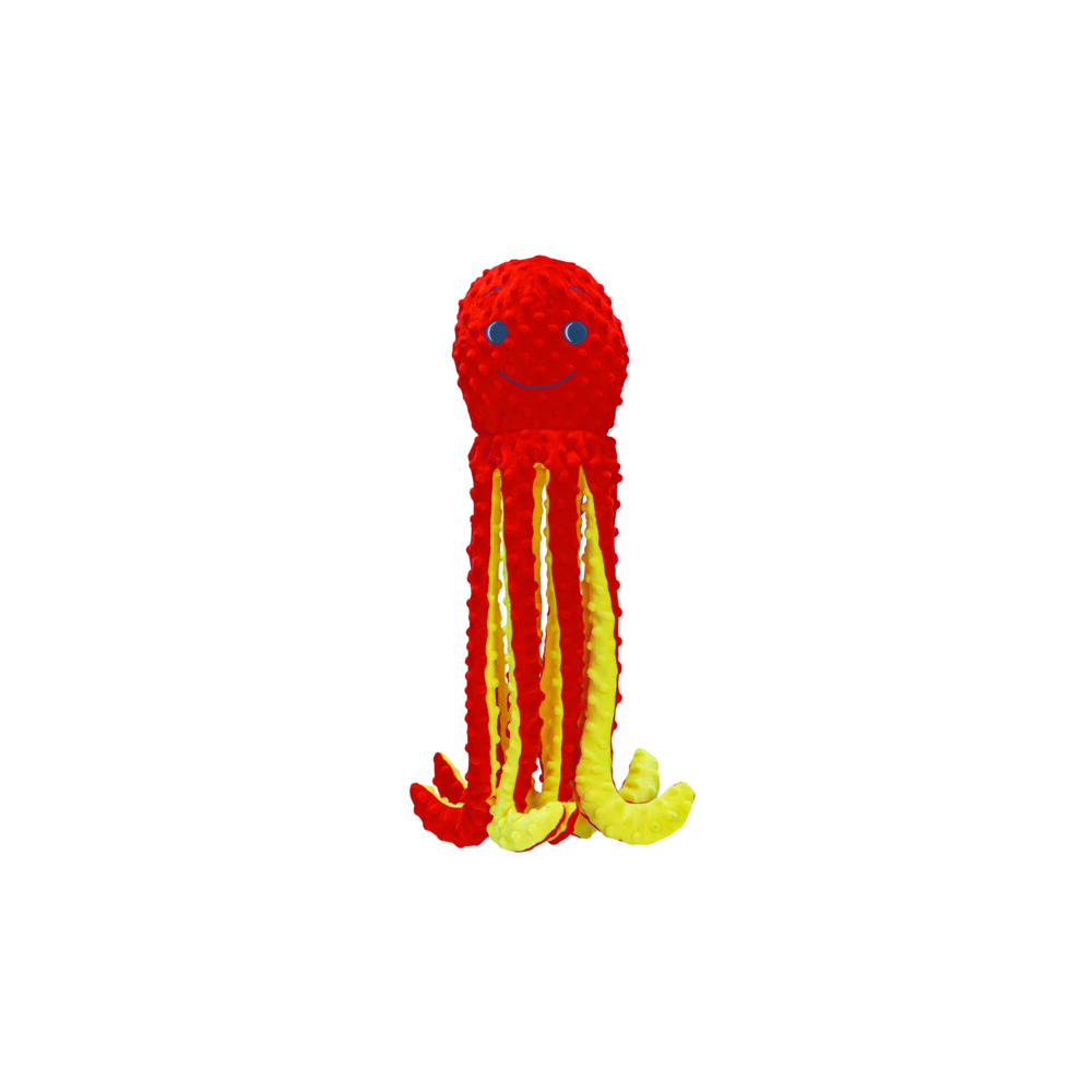 Beeztees Pluche Hondenspeelgoed Octopus Amy Rood56 cm
