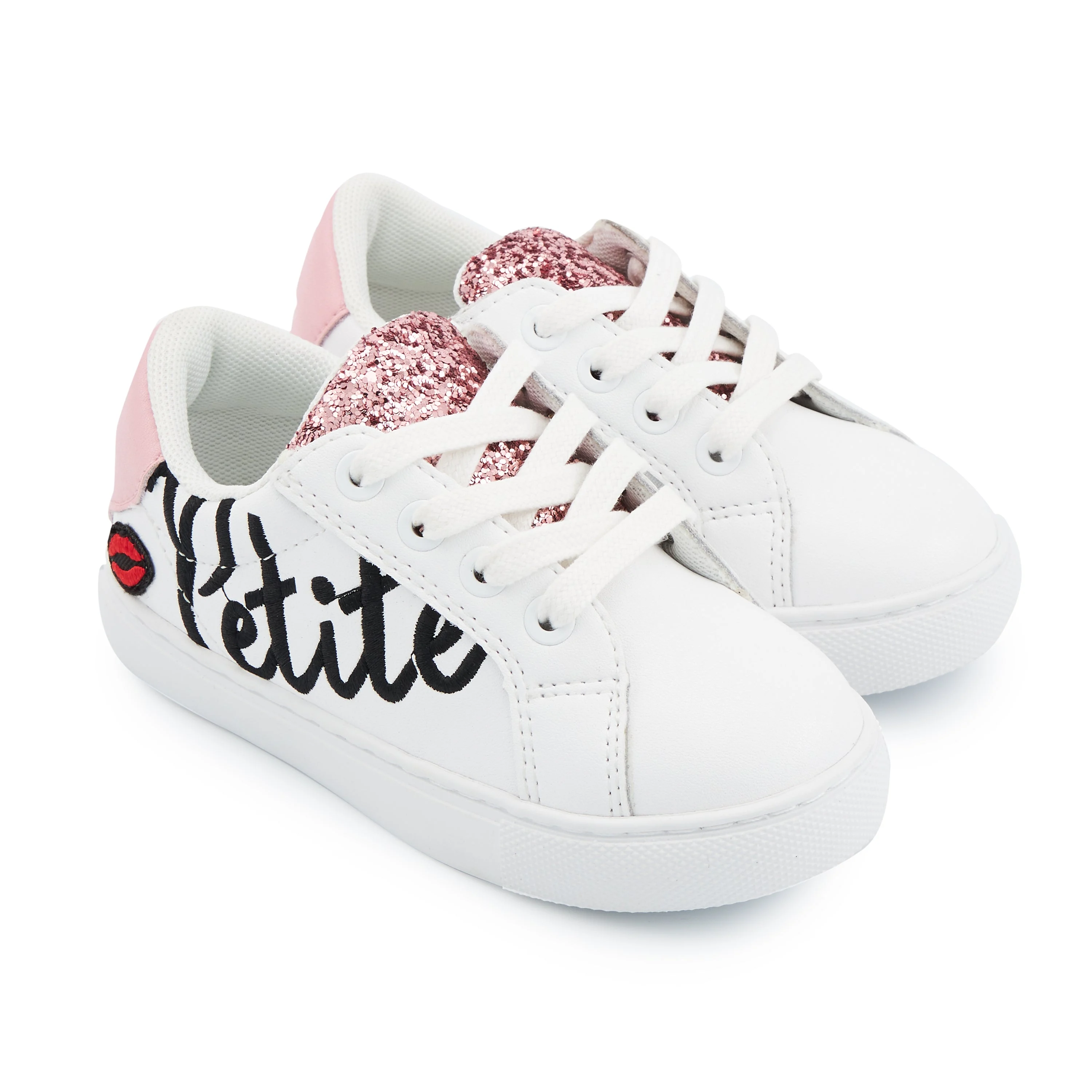 MINI SIMONE PETITE SOEUR - Sneakers en cuir | Blanc