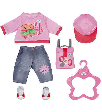 Baby Born Dukket?j - Snack Shop Outfit - 43 cm