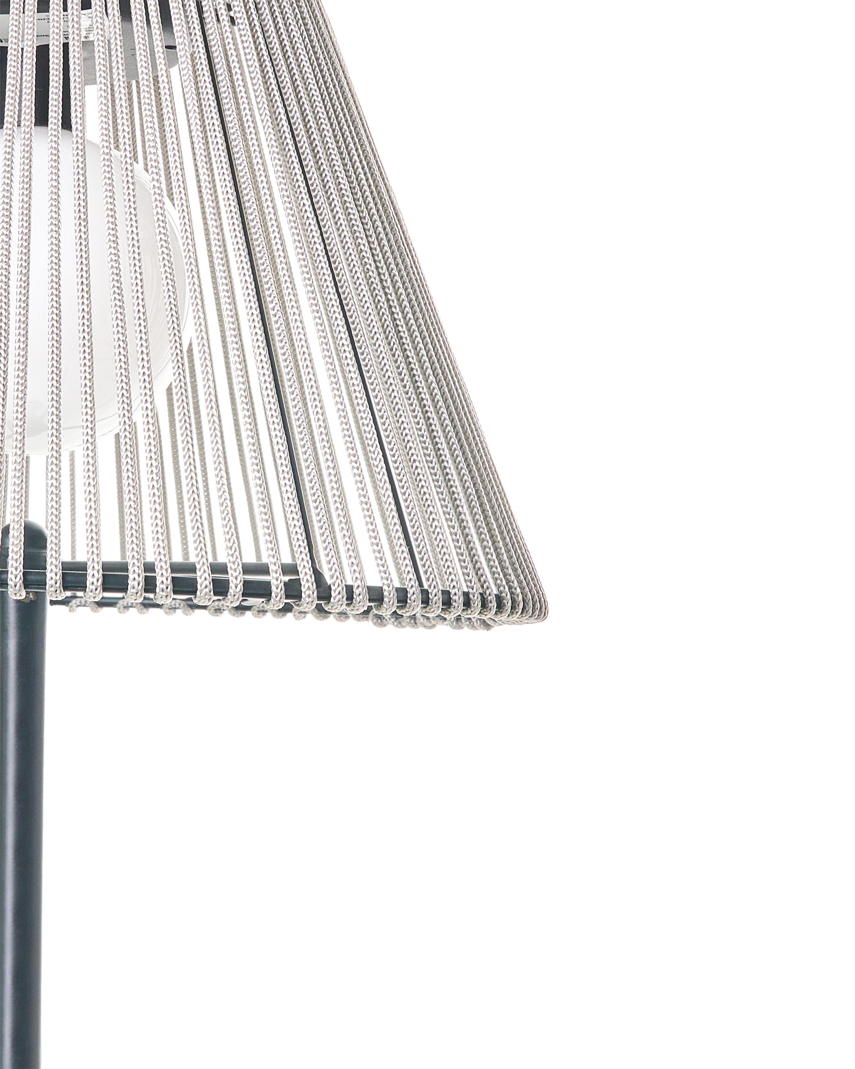 Solar LED-bollamp voor buiten LUETE Grijs