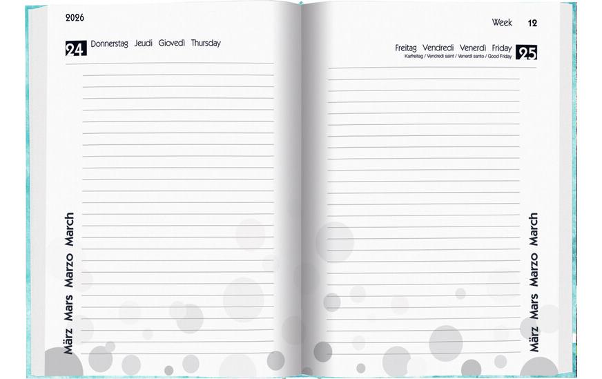 Schüleragenda Mydiary Animal 25/26 FSC, 1T/1S, 12 x 16.5 cmModerner Terminplaner für Jugendliche