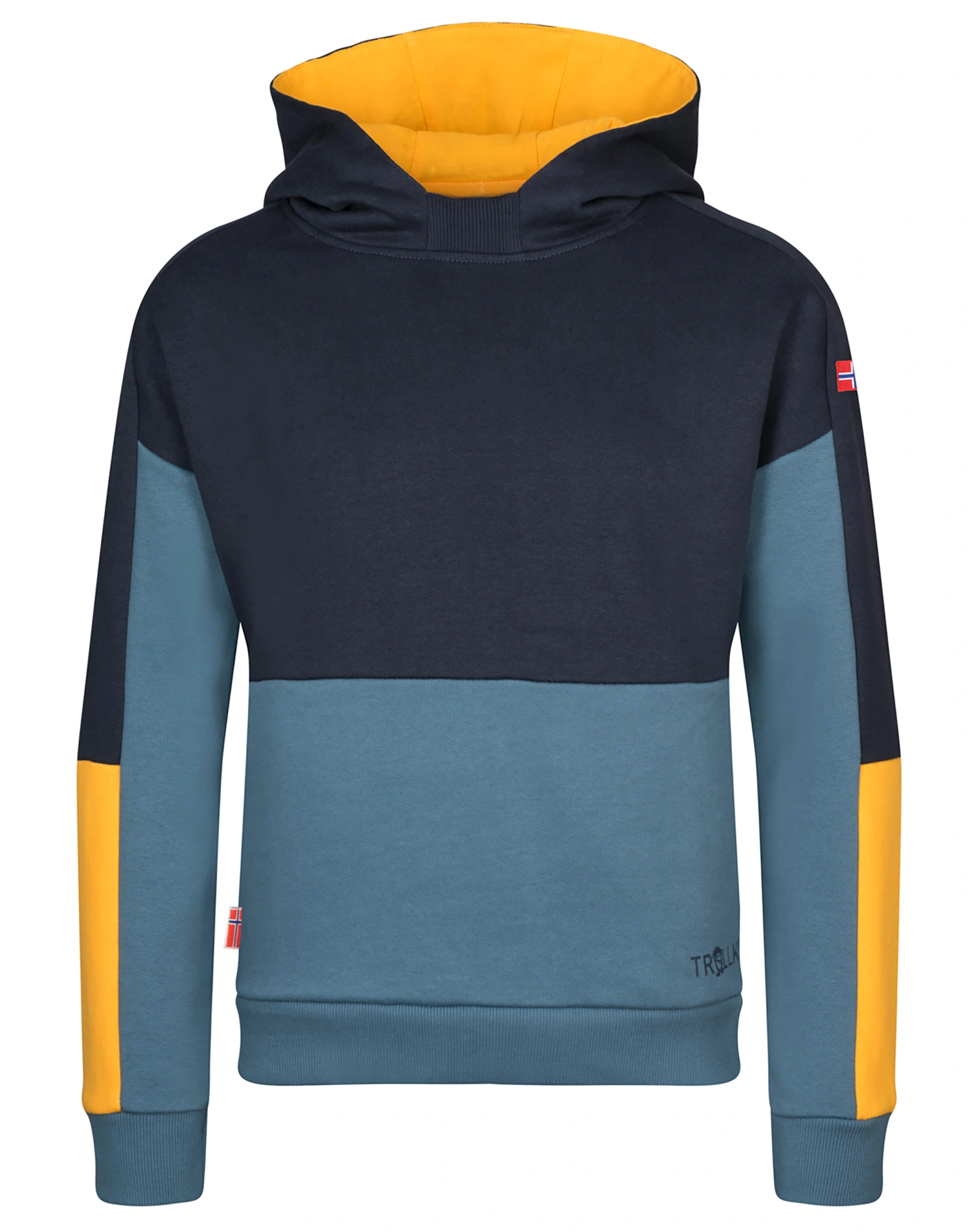 KapuzenpulloKids RONDANE in black/blue/mango