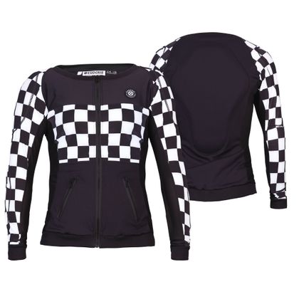 Maillot Technique Eudoxie BETH - Noir / Blanc