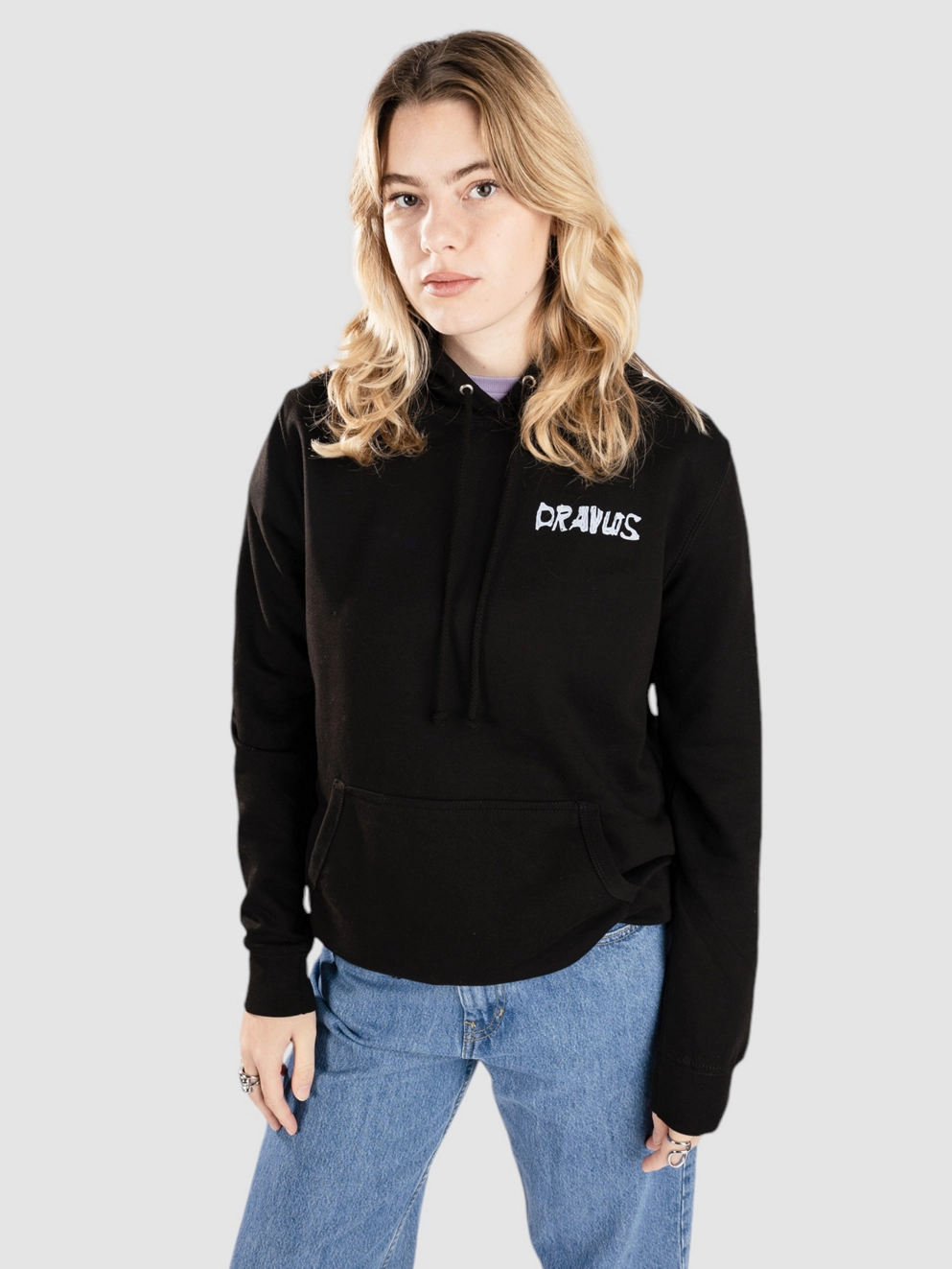Dravus Off The Grid In Hoodie black