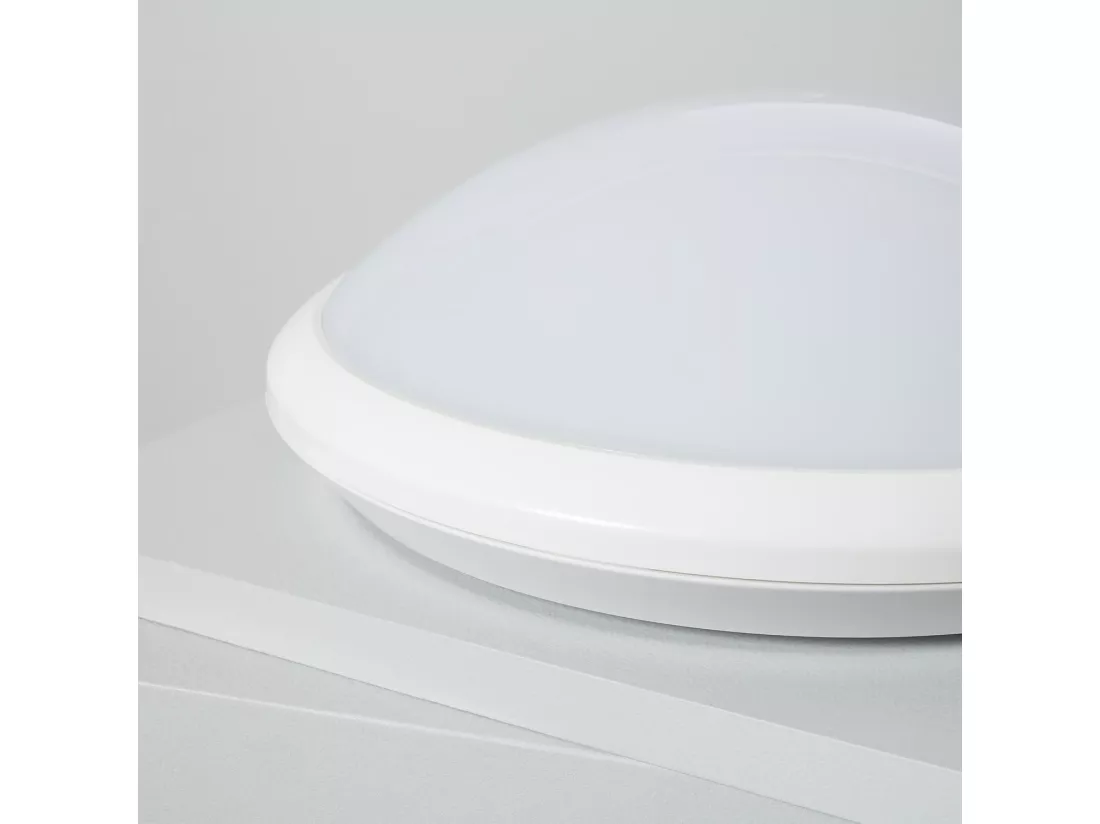 Plafonnier LED Rond avec Détecteur de Mouvement Radar 20W Ø350 mm 4500K Blanc neutre