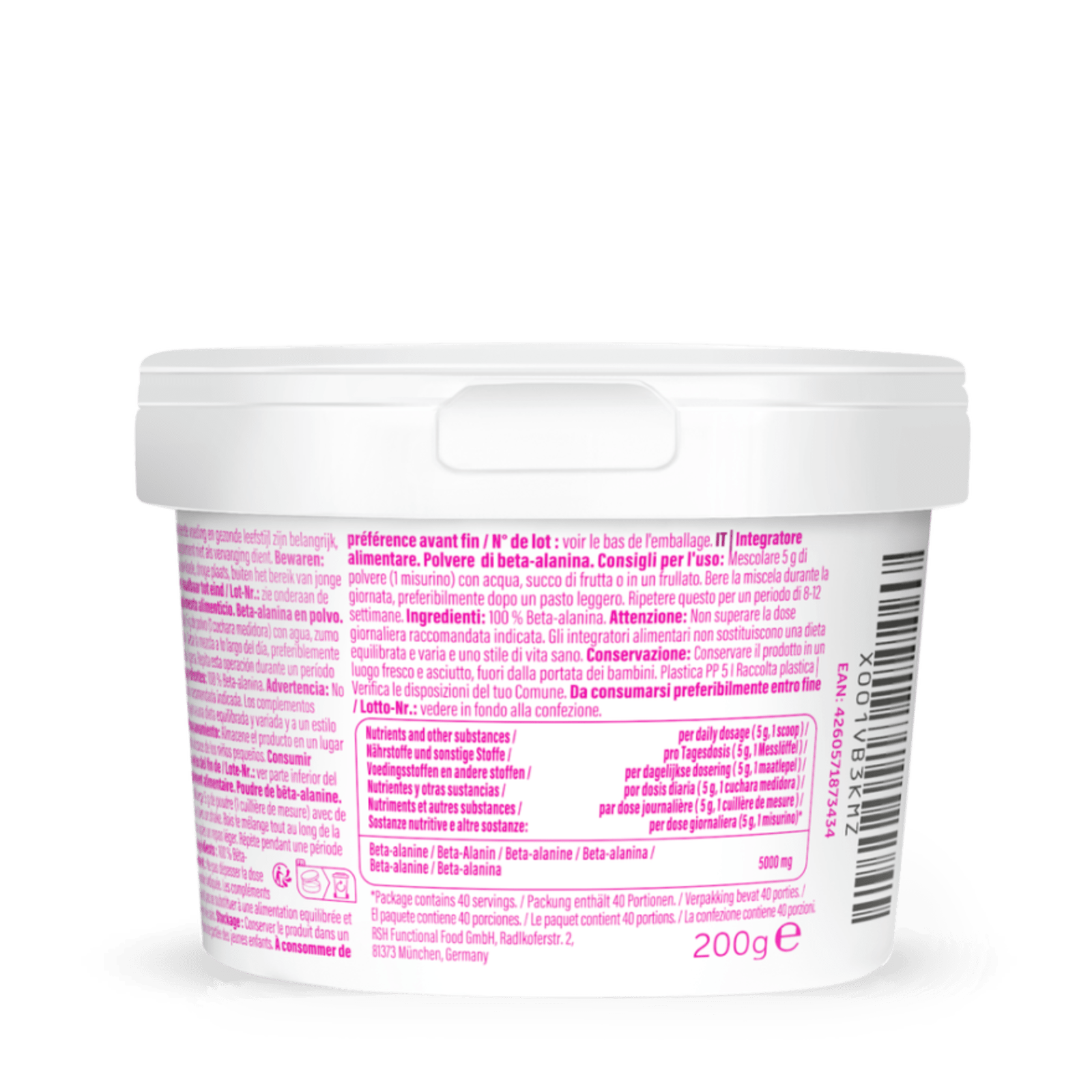 Beta-Alanine (200g)