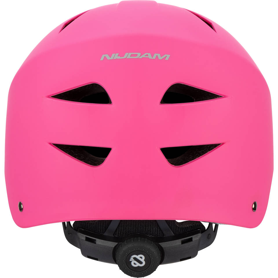 Nijdam verstelbare skatehelm Pink Rush - M