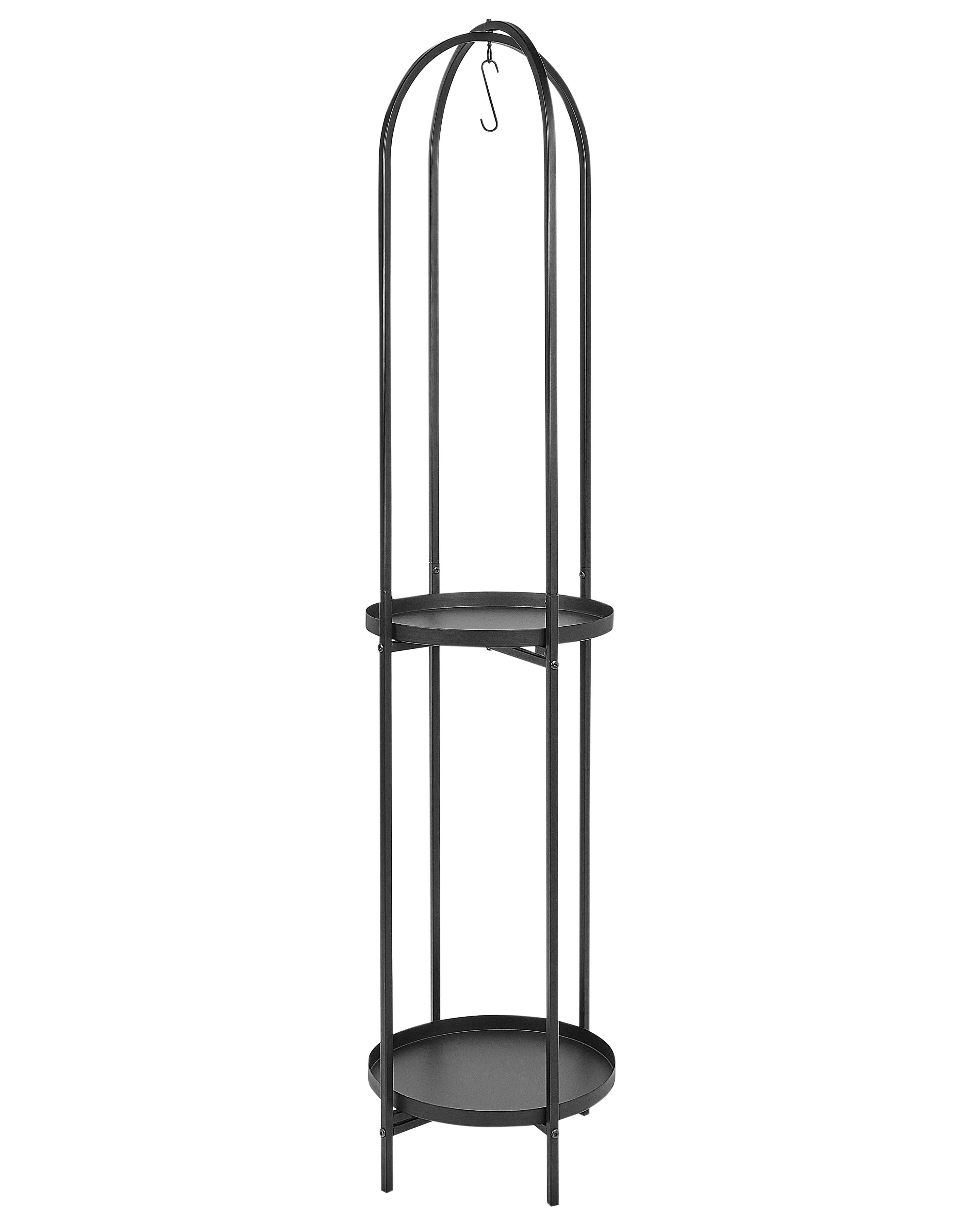 Plantenstandaard TAMARIX Metaal 35 cm Zwart