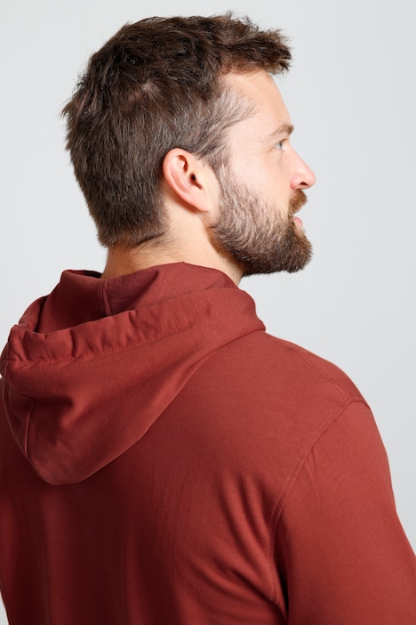 Boston Park Hoodie, Schriftzug, Kapuze, bis 72/74