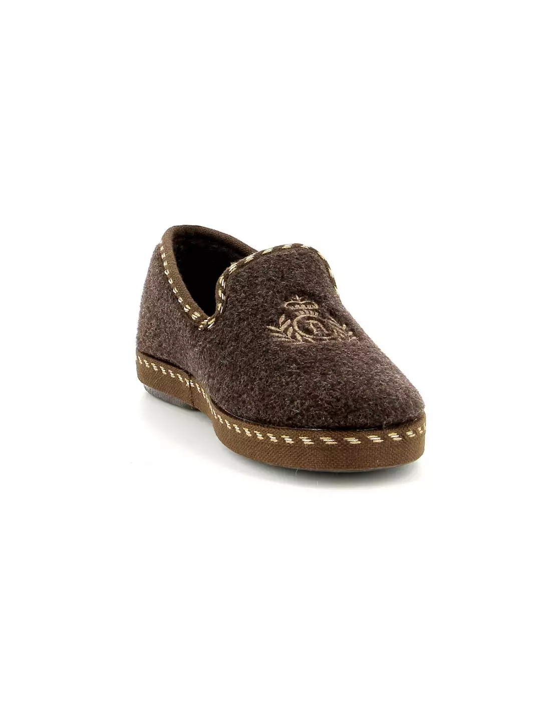 LA MAISON DE L ESPADRILLE 6850 - Pantoufles & chaussons Marron