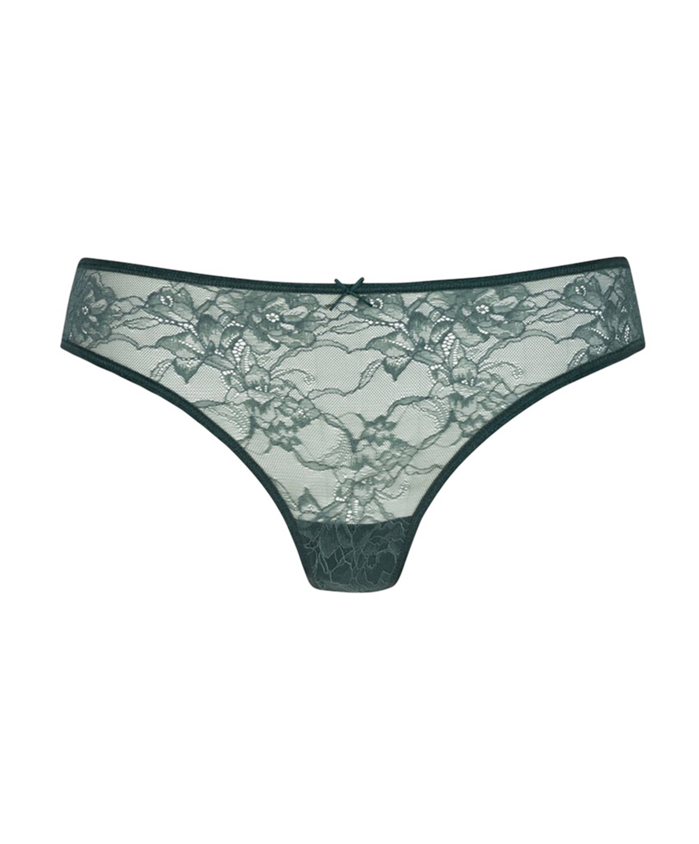 Mey Dames string groen