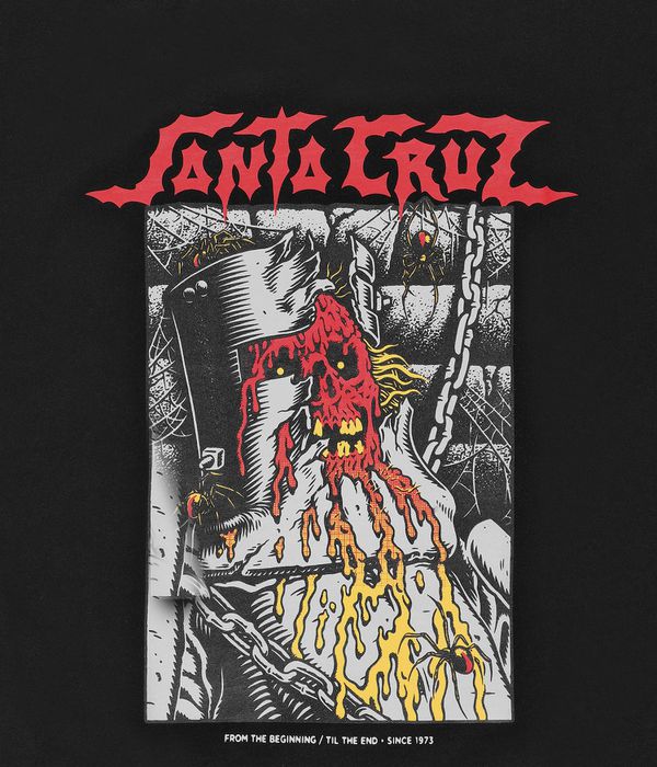 Santa Cruz Pace Dungeon Front T-Shirt (black)