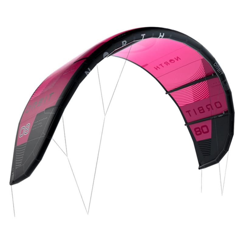 AILE DE KITESURF NORTH ORBIT 2024 RUBINED RED