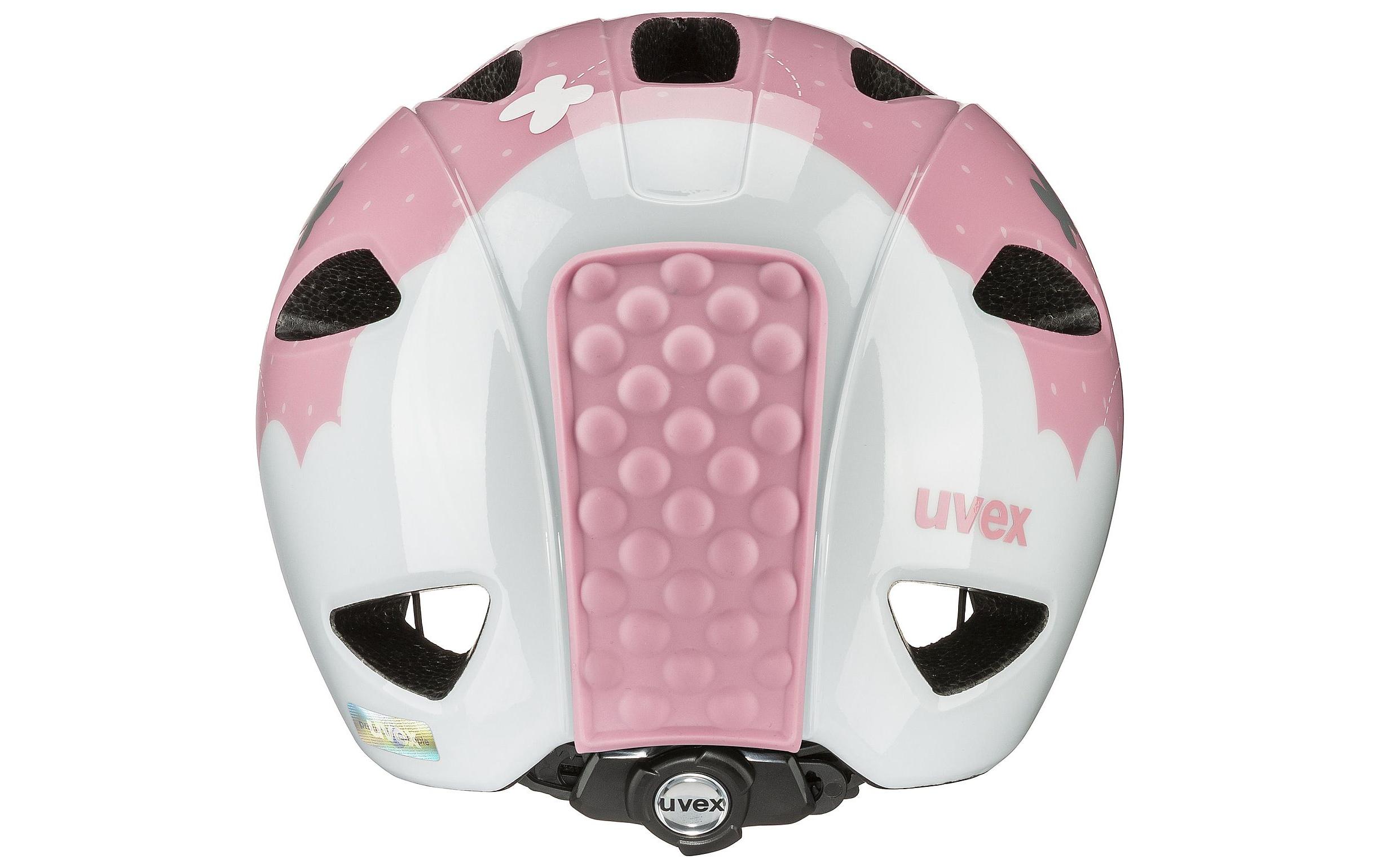 Kinderhelm uvex oyo style butterfly pink , MSuperleichter Kleinkindradhelm