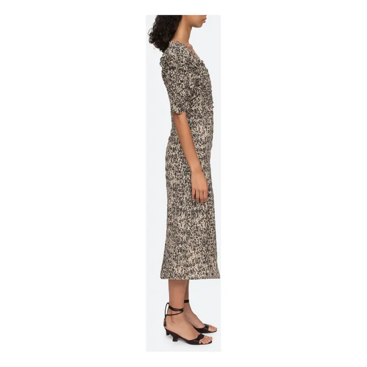 Sea NY Robe Gia Ruched | Noir