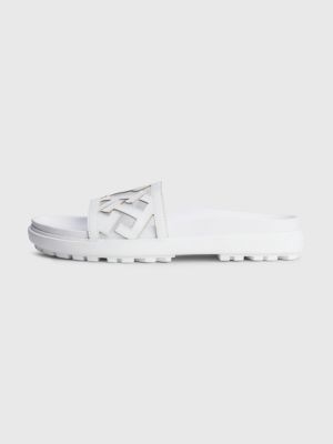 Sandálias rasteiras de couro Tommy Hilfiger x Vacation Elevated