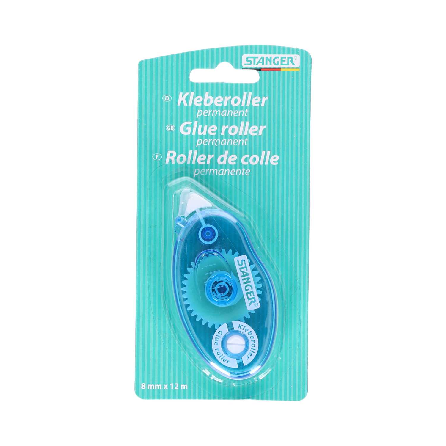 Stanger Kleberoller permanent lösemittelfrei 8 mm x 12 m